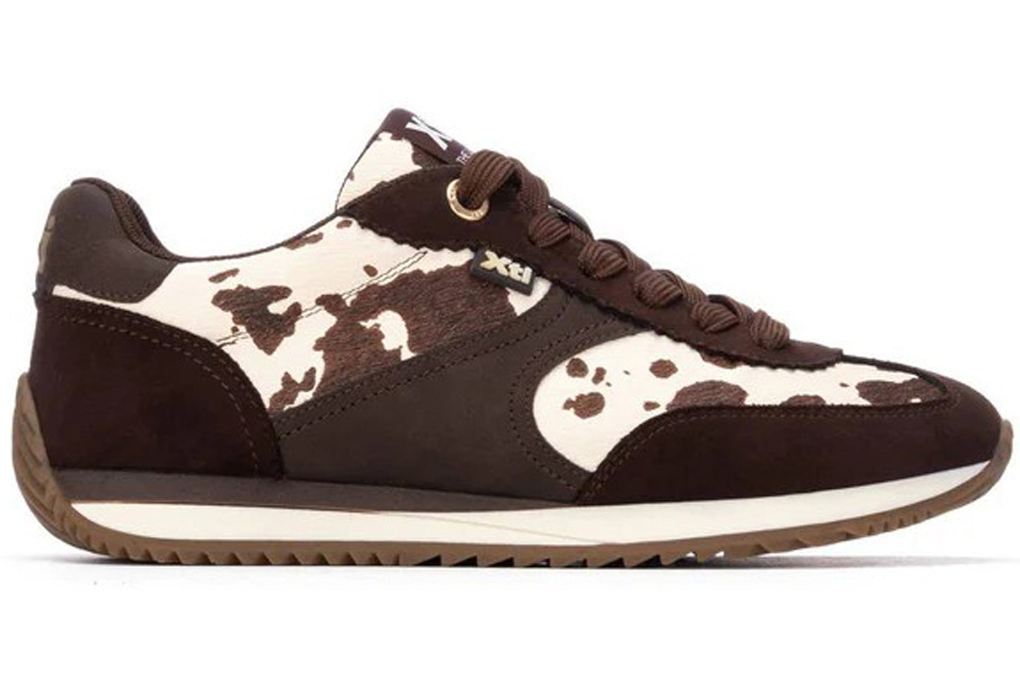 XTI Topic 146533 Cow Print Womens Fashion Trainers