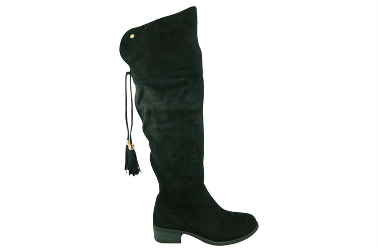 XTI Yvonne 47248 Black Womens Boots
