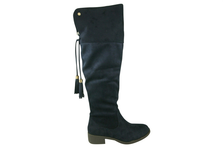 XTI Yvonne 47248 Navy Womens Boots