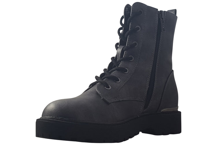 XTI Zipped BT 151345 Plumb Girls Boots