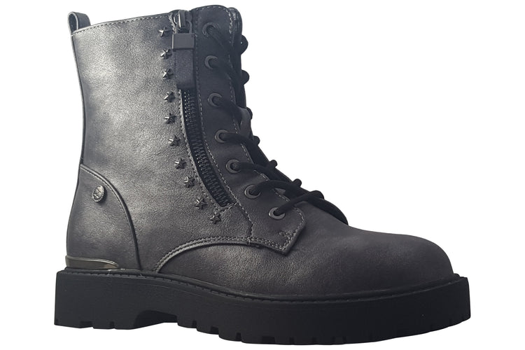 XTI Zipped BT 151345 Plumb Girls Boots