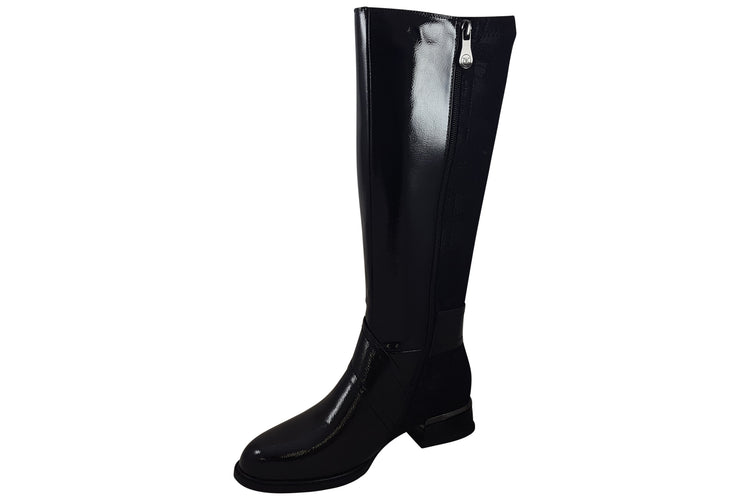 Zanni and Co Bekasi Ink Patent Womens Boots
