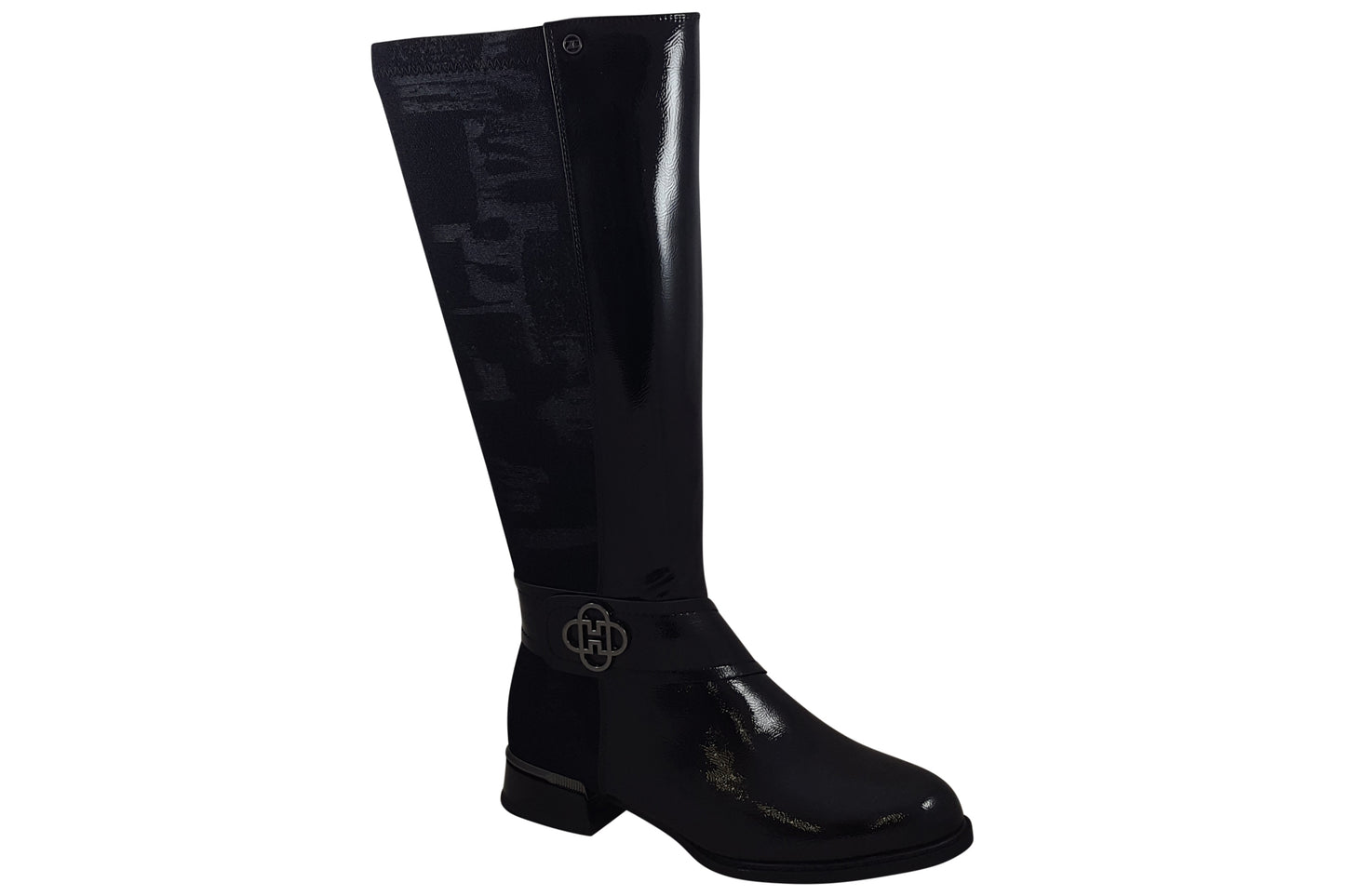 zanni and co bekasi womens boots ink patent right