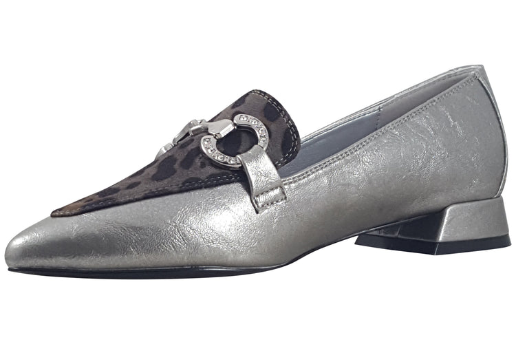 Zanni and Co Dalat Silver Cheetah Womens Shoes