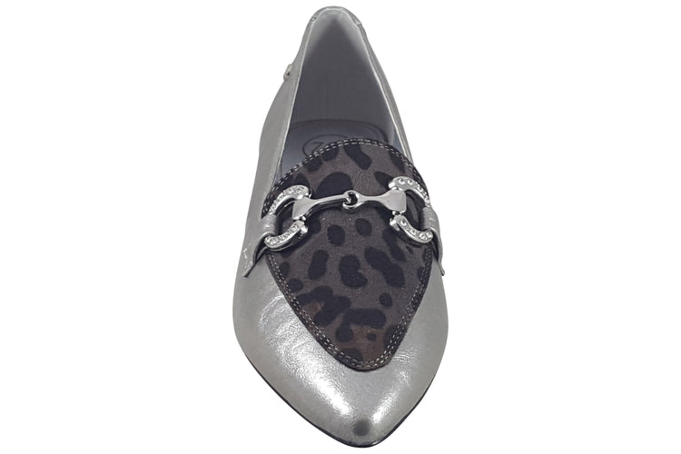 Zanni and Co Dalat Silver Cheetah Womens Shoes
