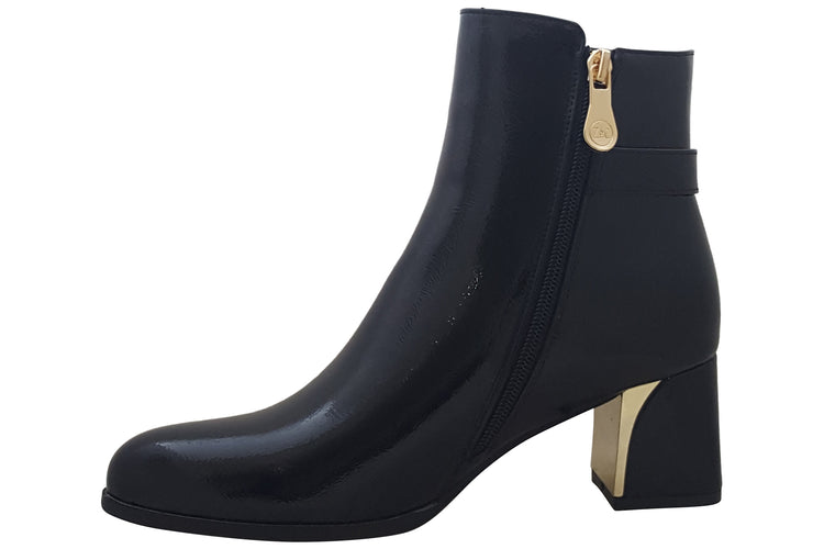 Zanni and Co Meicun Ink Patent Womens Boots