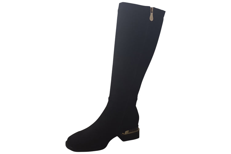 Zanni and Co Yangcun Ink Suede Womens Boots