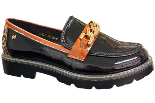 Zanni and Co Daqia Womens Shoes Ink Cheetah Link P