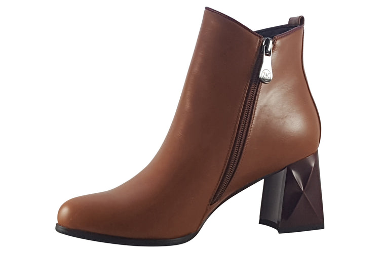 Zanni and Co Abukir Caramel Womens Boots
