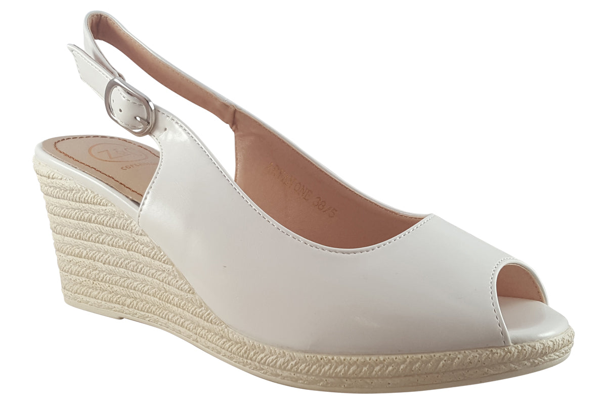zanniandco aryan crystal white womens sandals right