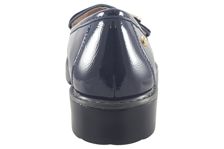 Zanni and Co Avray Cobalt Patent Womens Shoes