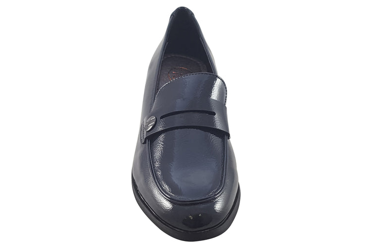 Zanni and Co Khujand Cobalt Patent Womens Shoes