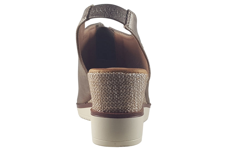 Zanni and Co Mirfa Burnt Topaz Womens Sandals