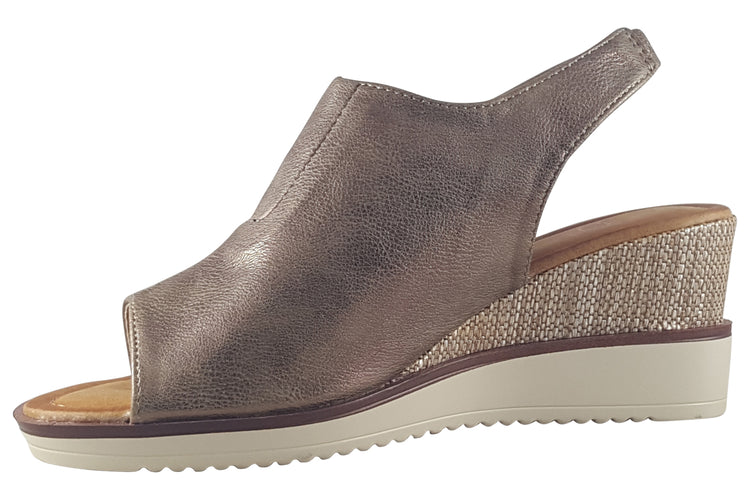 Zanni and Co Mirfa Burnt Topaz Womens Sandals