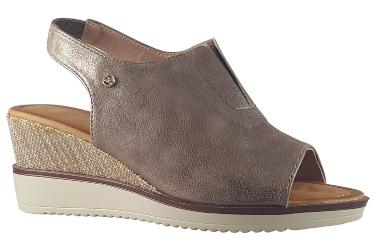 Zanni and Co Mirfa Burnt Topaz Womens Sandals