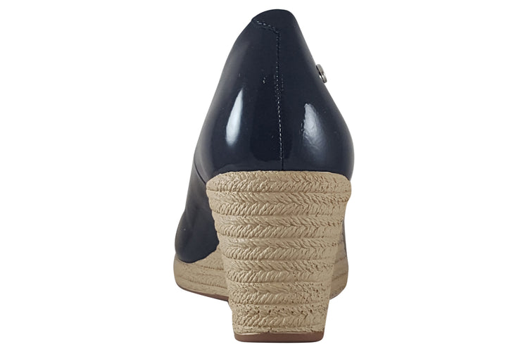 Zanni and Co Sila Cobalt Patent Womens Shoes