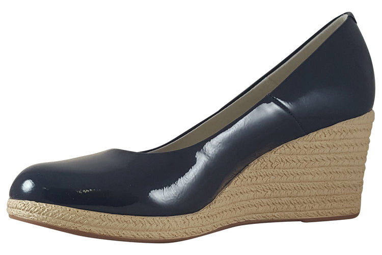 Zanni and Co Sila Cobalt Patent Womens Shoes