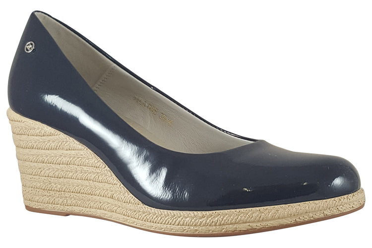 Zanni and Co Sila Cobalt Patent Womens Shoes