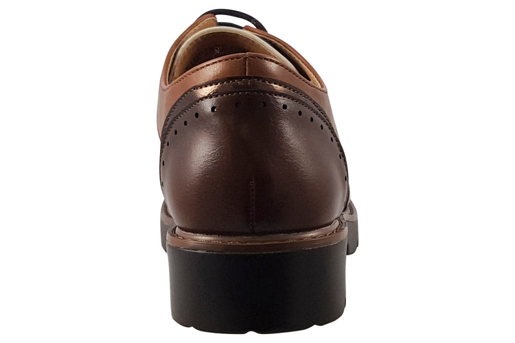 Zanni and Co Tampines Caramel Mix Womens Shoes