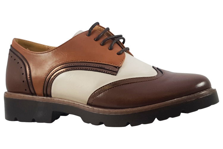 Zanni and Co Tampines Caramel Mix Womens Shoes