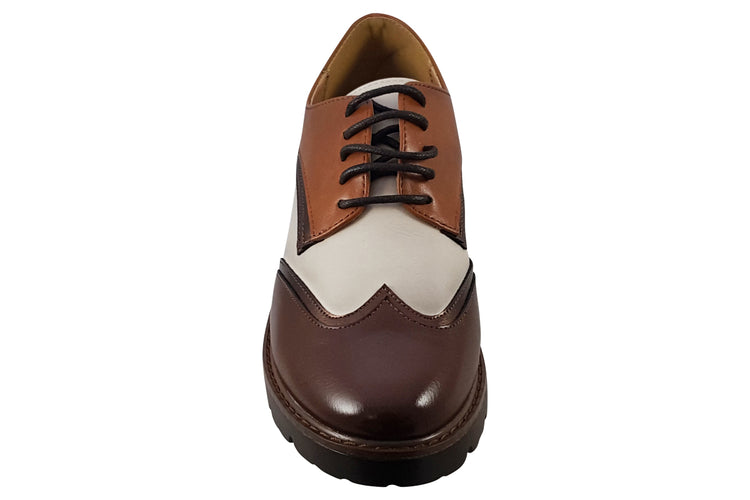 Zanni and Co Tampines Caramel Mix Womens Shoes