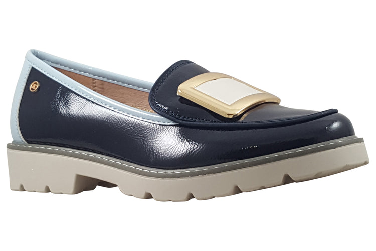 Zanni and Co Yen Whipped Cobalt Womens Shoes