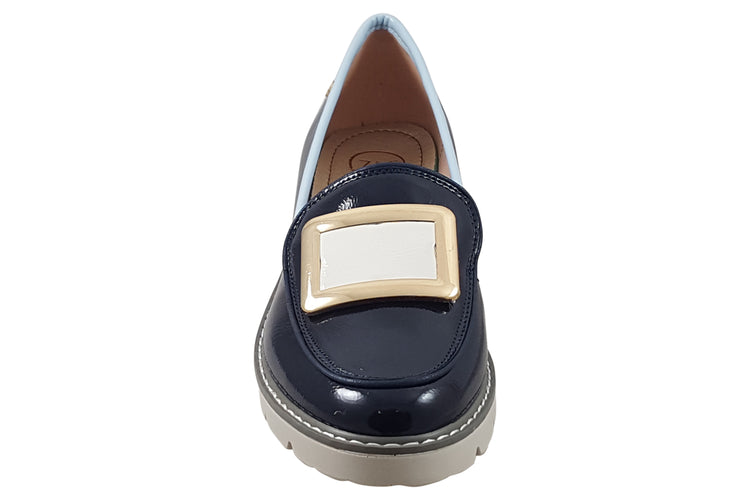 Zanni and Co Yen Whipped Cobalt Womens Shoes